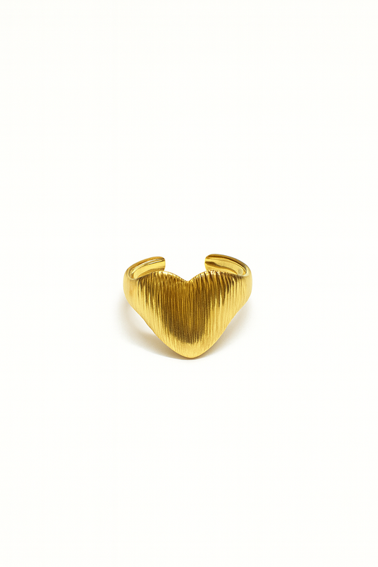 Giant heart ring