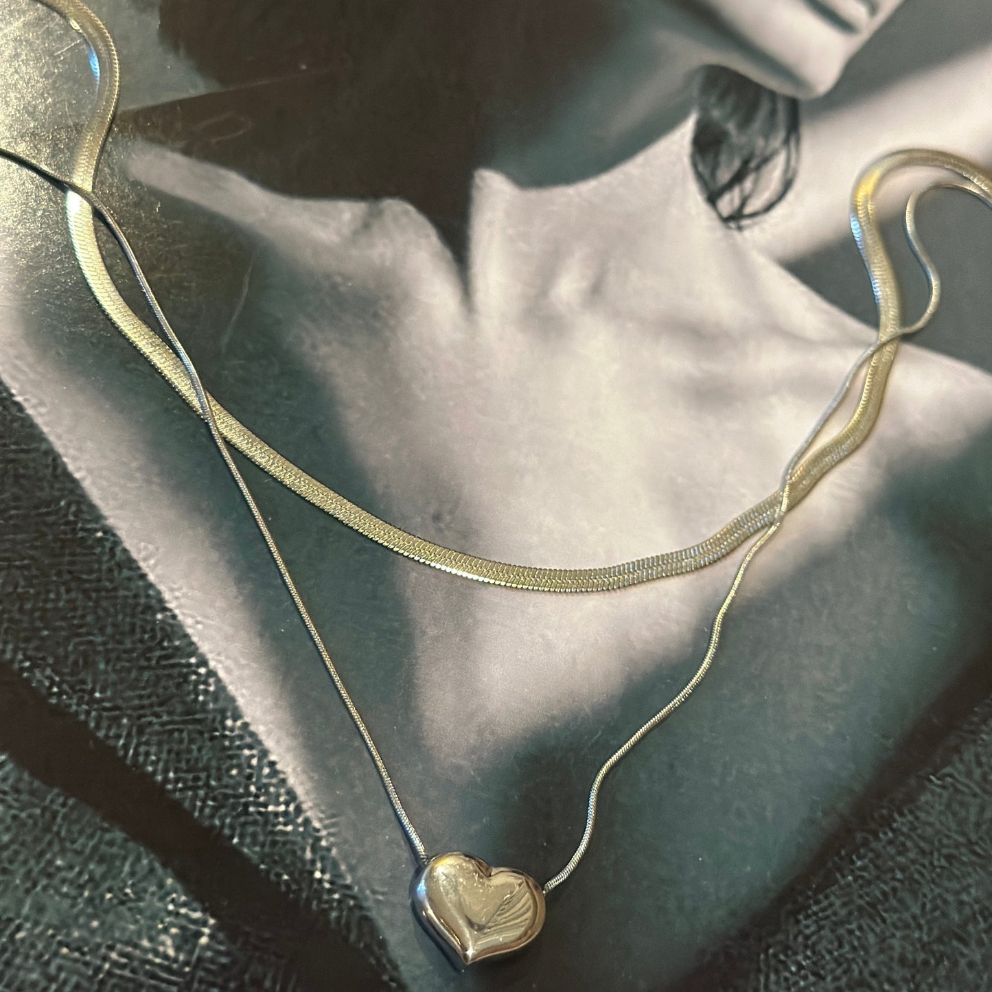 PASSION DUAL LAYERED NECKLACE